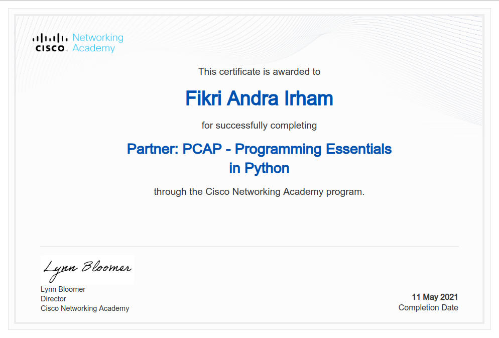 PCAP: Programming Essentials in Python